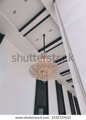 Similar – Image, Stock Photo großer Leuchter Chandelier