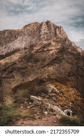 Magnificent Mountain Peak Rock Face