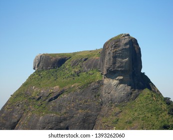 The Magnificent Pedra Da Gávea (stone/mountain) Seen From Pedra Bonita In Rio De Janeiro, Brazil.