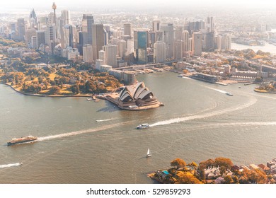 Magnificent Sydney Aerial Skyline.