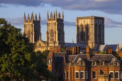 The Magnificent York Minster In York, England.