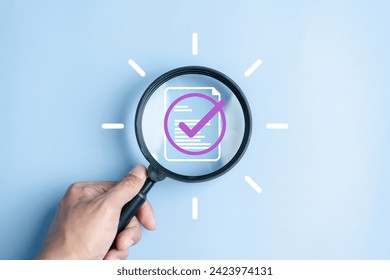 Magnifier analysis of document ai artificial intelligence process with technology processor to planning business information data, tech, network corporate concept. - Powered by Shutterstock - Get 15% off with code: PIKWIZARD15