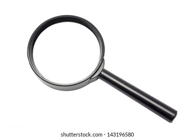 Magnifying Glass Isolated On White Stock Photo 143196580 | Shutterstock