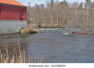 Magog River Drummond Hydroelectric Power Plant.