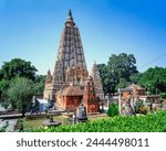 Mahabodhi temple in Bodh Gaya, Bihar, India