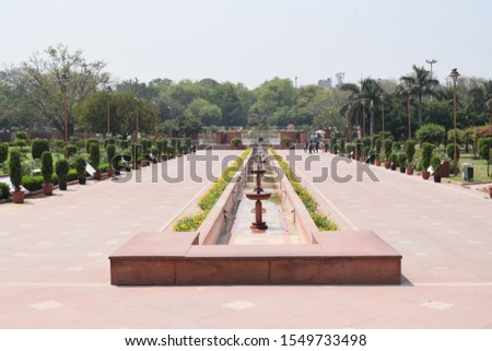 Mahatma Gadhi Ghat Rajghat at New Delhi