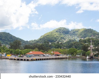 Mahe - November 10, 2014: Port Of Victoria Mahe November 10, 2014, Mahe, Seychelles