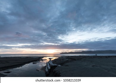 Mahia Beach Is At The Northern End Of The Hawkes Bay, NZ 