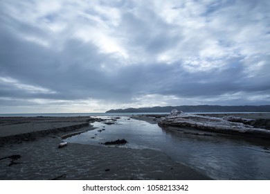 Mahia Beach Is At The Northern End Of The Hawkes Bay, NZ 