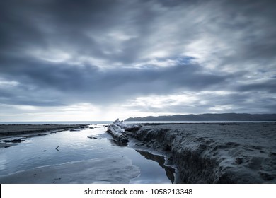 Mahia Beach Is At The Northern End Of The Hawkes Bay, NZ 