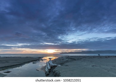 Mahia Beach Is At The Northern End Of The Hawkes Bay, NZ 