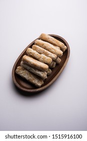 Maida Petha made using Corn Flour with sugar syrup coating