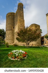 The Maiden Tower In The Old City Of Baku, Azerbaijan