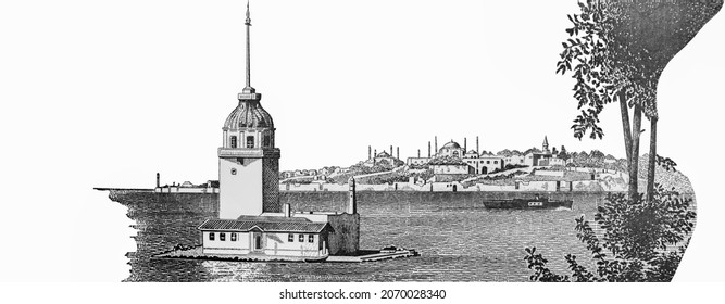 89 Istanbul maiden tower pattern Images, Stock Photos & Vectors ...