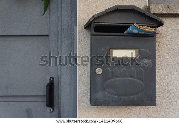 Mail Box Next Front Door Stock Image Download Now