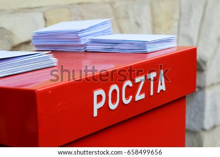 Mailbox with lists