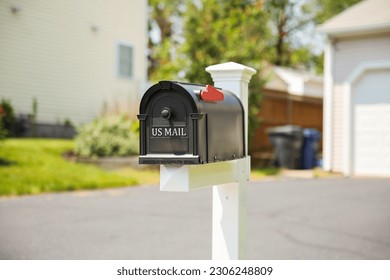 mailbox, symbolizing communication and connection, represents a portal between sender and receiver, a place where messages and correspondence find their way, bridging distances and connections