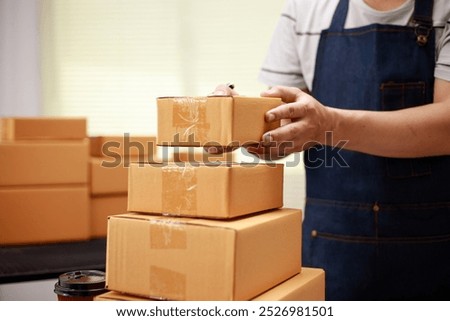 Mailboxes for delivery, parcel boxes for sending requests and documents