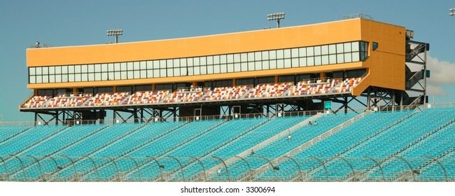 Main Building At The Homestead Miami Speedway