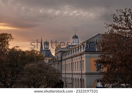 Main building of the University of Bonn, in Germany, called Bonn universitat, in the oldest part of the campus. it's the main academic body of the city of Bonn, and a major german university center.