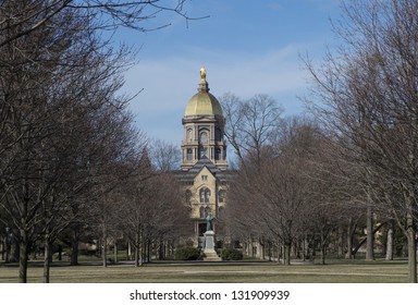 Main Building Of University Of Notre Dame