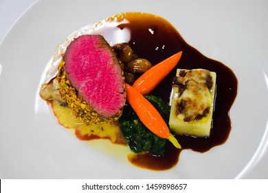 Main Course Plating Beef Tenderloin Demi Stock Photo 1459898657 ...