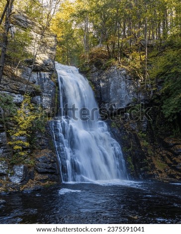 Main Falls at Bushkill Falls