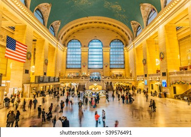 Main hall Grand Central Terminal, New York - Shutterstock ID 539576491