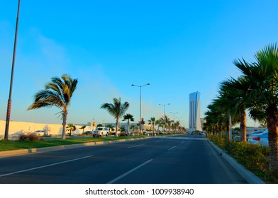 Main Jeddah Cost Street, Saudi Arabia