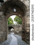 main portal of the citadel, Braganza (Bragança),Trás-os-Montes and Alto Douro, Portugal