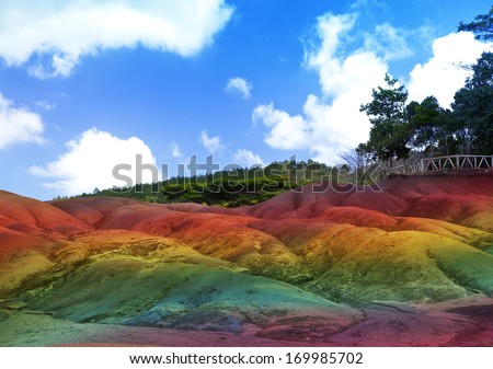 Similar – Image, Stock Photo land in sight Blue Ocean