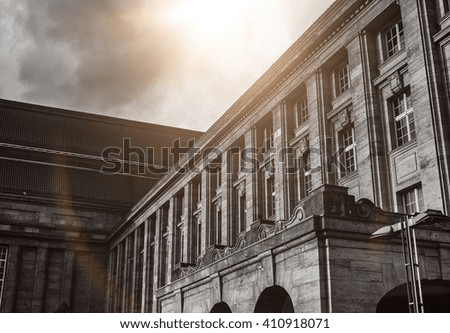 Similar – Image, Stock Photo terminus Transport