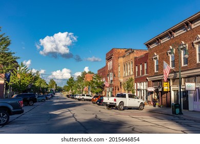 Main Street In Grand Rapids, Ohio, USA