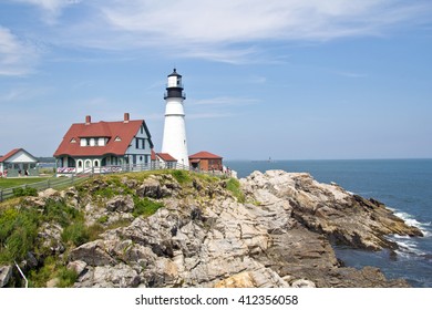 Maine, Portland Head Light, lighthouse