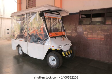 MAINI Battery Car. Alappuzha, India,  23 January 2019