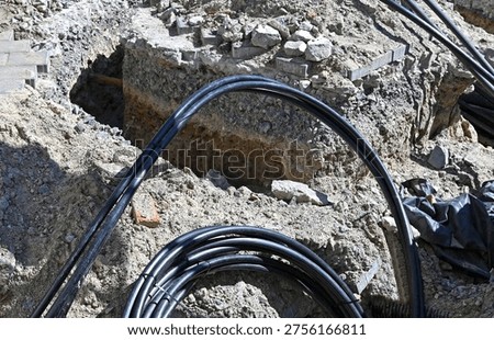 Maintenance of underground electrical power cable in PVC isolation