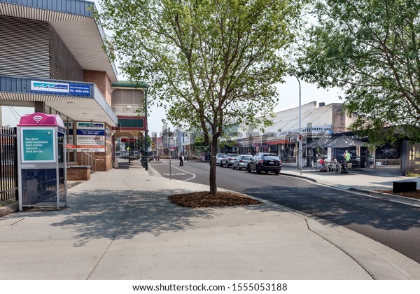 Maitland, N.S.W. Australia - Nov 8, 2019:\
Hunter Mall in Maitland, a city in the Lower Hunter Valley of New\
South Wales,\
Australia.