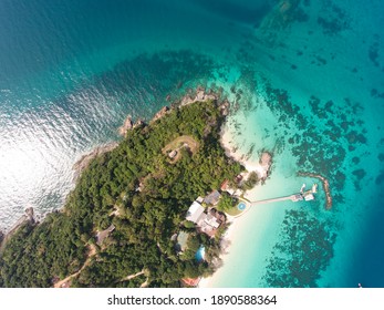 Maiton Private Island By Drone Phantom 4 Pro