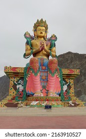 Maitreya Buddha Statue At Diskit 