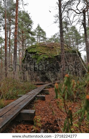 Majakivi is in volume the third largest erratic in Estonia. Ehalkivi, the largest erratic boulder, is near the town of Kunda on the coast at Letipea. Volume 930 m3. 