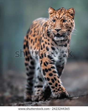 Majestic Amur Leopard Prowling in Natural Habitat - Wildlife Photography
The Last of Its Kind: A Stunning Shot of a Critically Endangered Amur Leopard
Wild and Rare: A Detailed View of an Amur Leopard