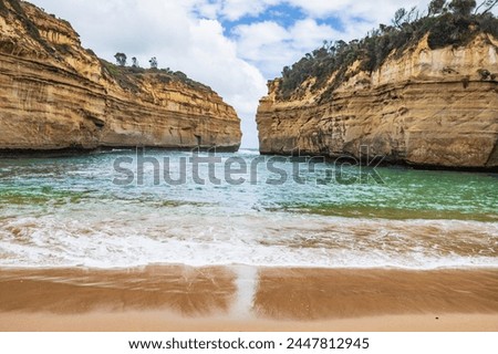 Majestic Cliffs and Turquoise Waters of Loch Ard Gorge, Great Ocean Road, Australia