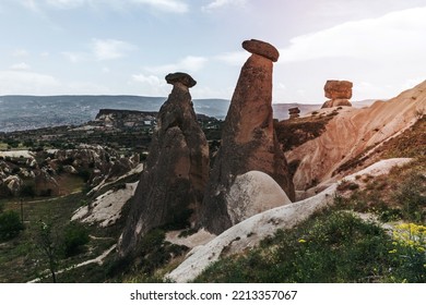 Majestic Landscape Eroded Bizarre Rock