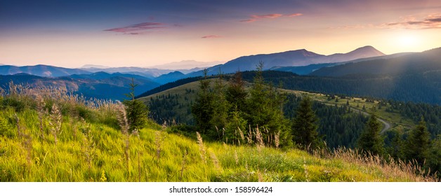 Valley View Below Mountains Glencoe Lochaber Stock Photo 1008884401 ...