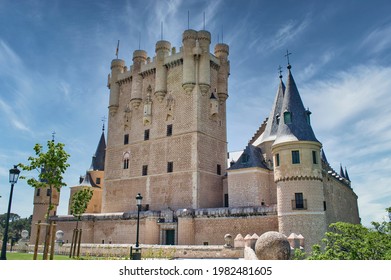 Majestic Royal Alcázar Of Segovia, XII Century, Declared A World Heritage Site By UNESCO, Spain