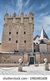 Majestic Royal Alcázar Of Segovia, XII Century, Declared A World Heritage Site By UNESCO, Spain