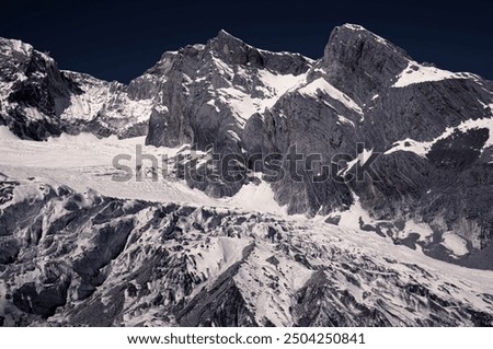 Similar – Image, Stock Photo Casanna III Mountain Sky