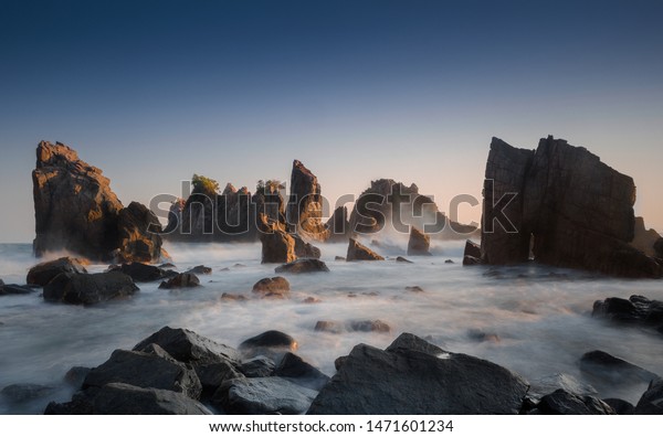 Majestic View Pantai Gigi Hiu Coastal Stock Photo Edit Now 1471601234