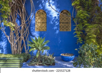 Majorelle Gardens In Marrakesh, Morocco