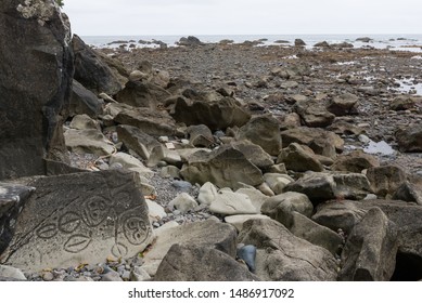 Makah Petroglyphs In Olympic Peninsula National Park